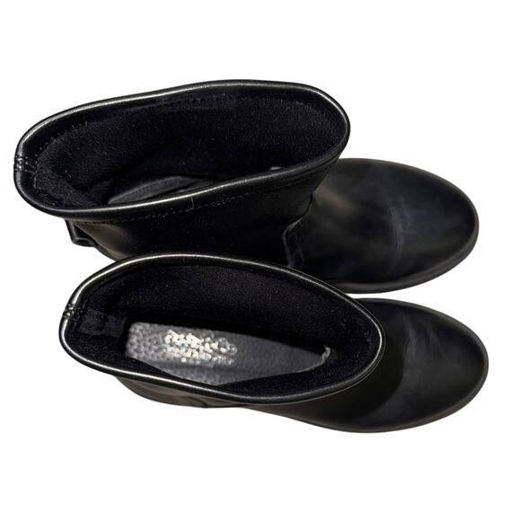 Coach And Four Leather Kaity Bootie Black Size 7.5 - Picture 3 of 6